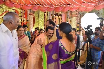 Celebs at Bandla Ganesh Brothers Daughter Ashritha Wedding Photos